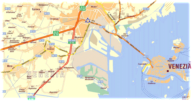mappa satellite